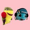 doodle and arkey plushies 2pcs